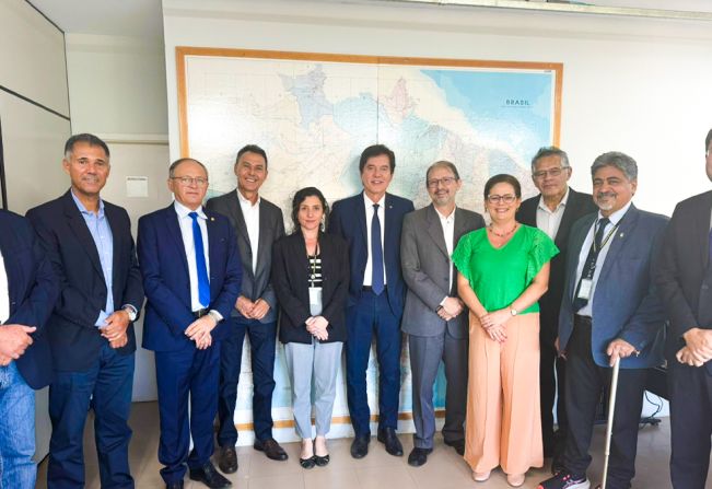 Reunião no Gabinete da Diretoria Executiva da Funasa