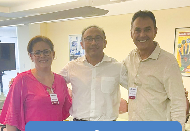 Reunião com o Procurador-Chefe do Ministério Público do Trabalho - MPT, Dr. Gleydson Gadelha